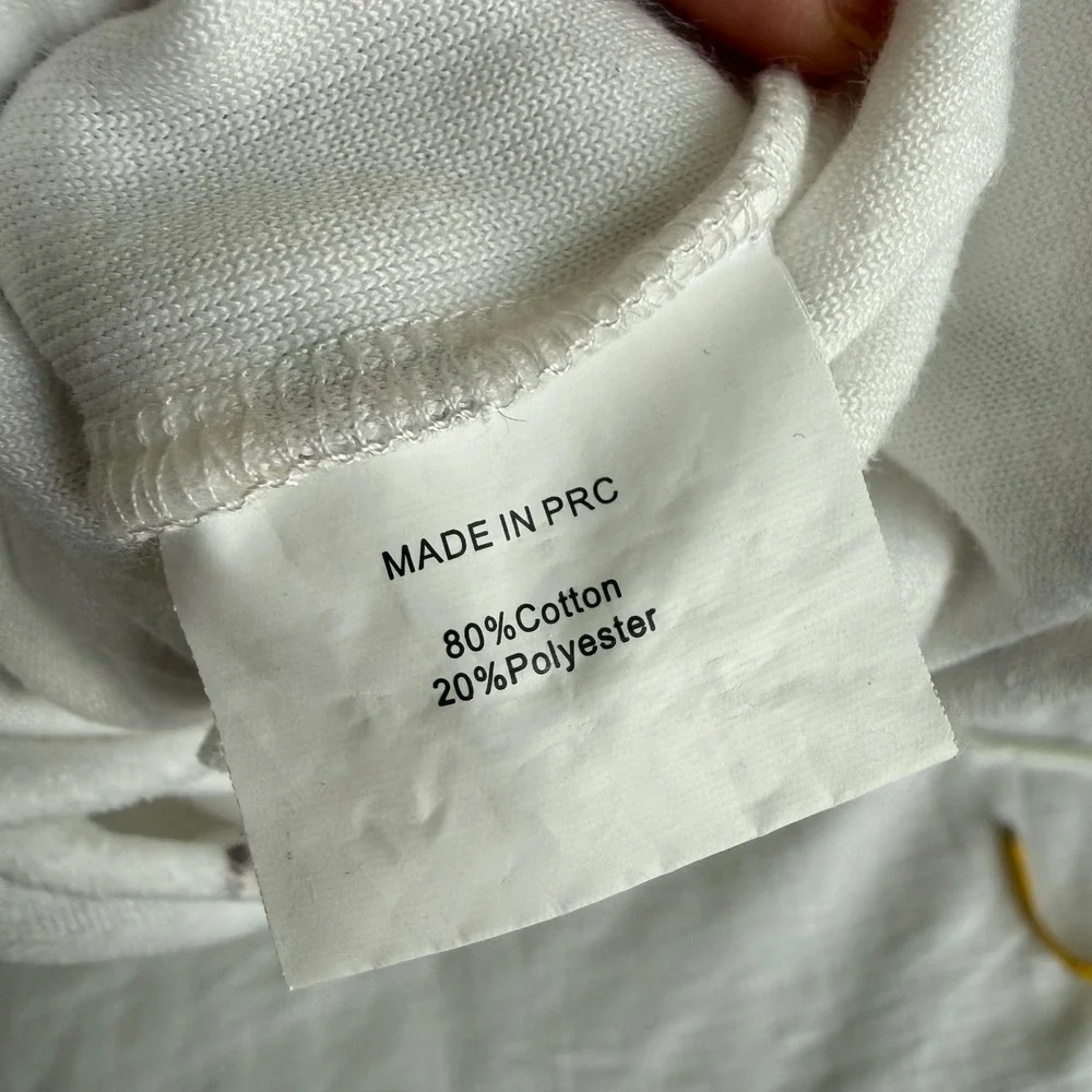 Citrine white velour
